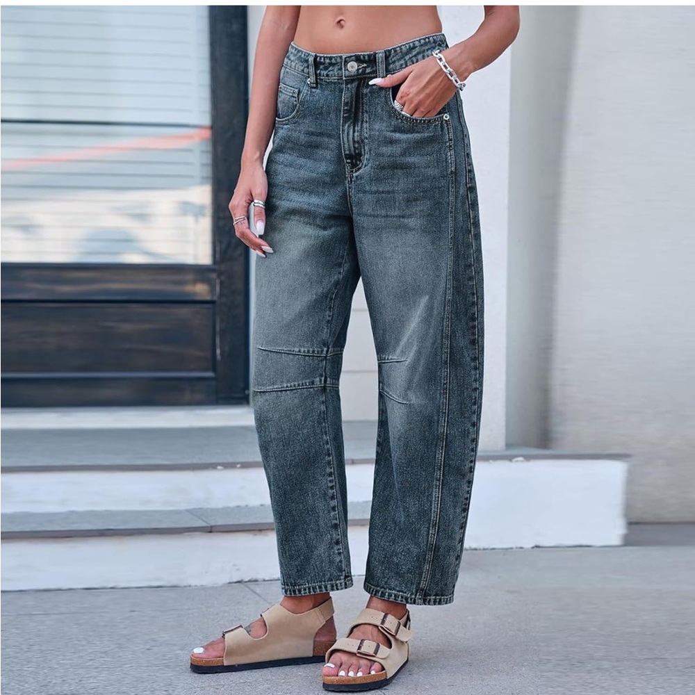 Amazon Barrel Jeans